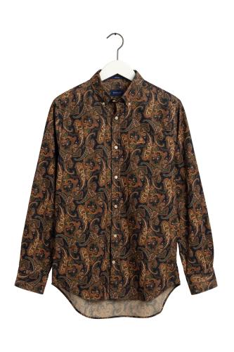 Gant ανδρικό πουκάμισο με print λαχούρια Paisley Print Baby Cord